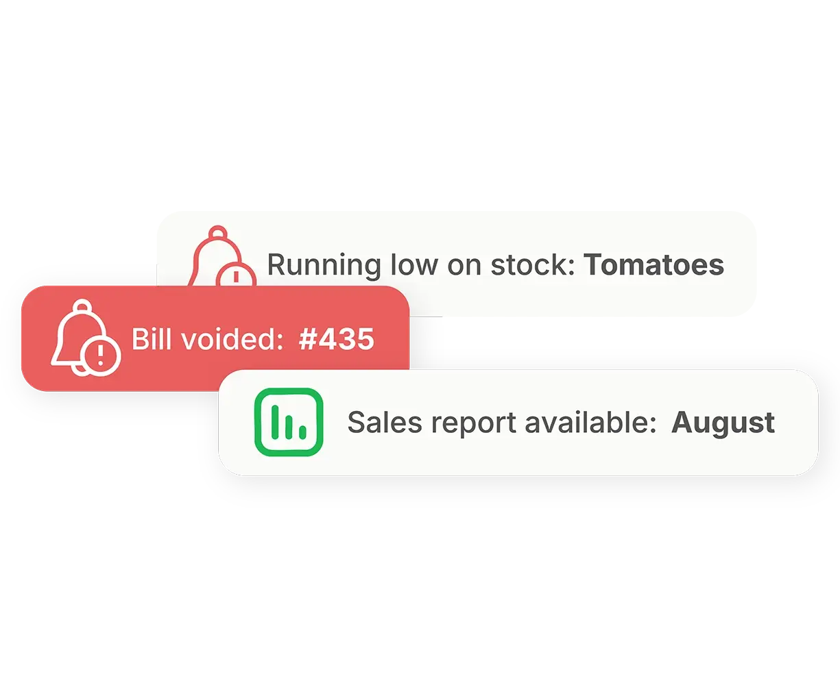 Real-time alerts Demo