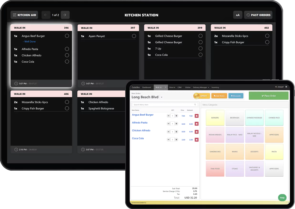 Live Order Sync Demo