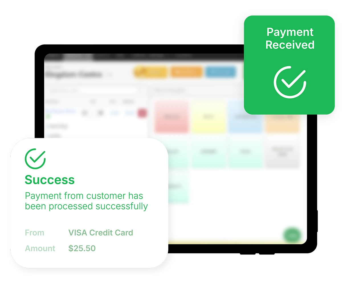 Integrated payment and sales Demo